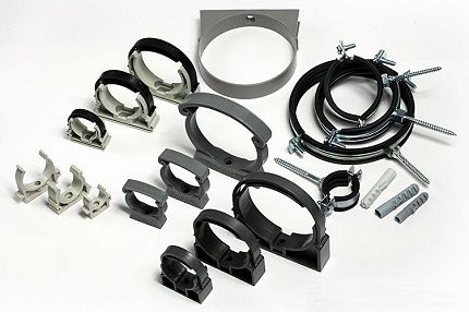 Variétés de clips et de pinces