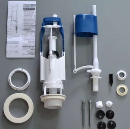 Plastic fittings kit