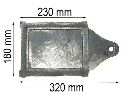 Dimensions for the manufacture of a gate for a chimney do-it-yourself Dimensions for round pipe