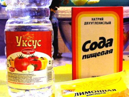 Soda und Essig Soda und Essig