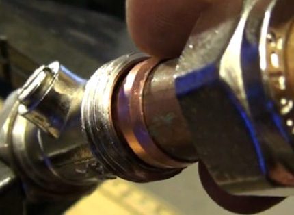 Conexão de tubo de cobre com encaixe de crimpagem Conexão de tubo de cobre com encaixe de crimpagem