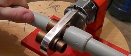 How to connect polypropylene pipes with a welding machine Socket Welding