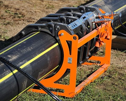 Hydraulic apparatus for welding polypropylene pipes Electro-hydraulic apparatus