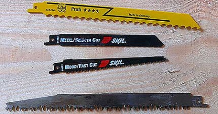 Lames de scie alternative Lames de scie alternative