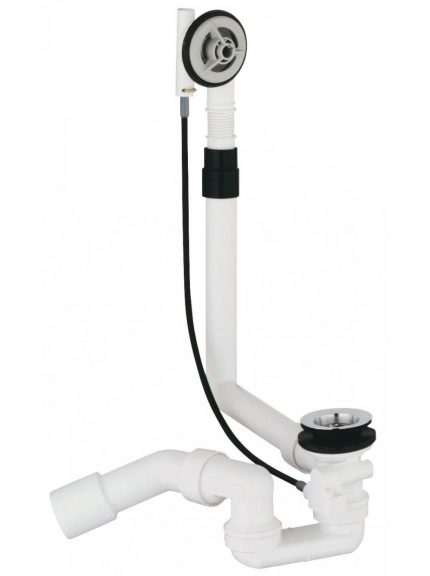 How to collect overflow siphon for installation under the bath Overflows