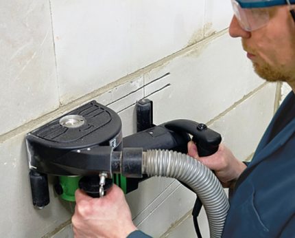 Grooves à l'aide d'un chaser