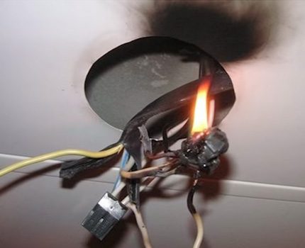 Resultado de sobretensão na rede