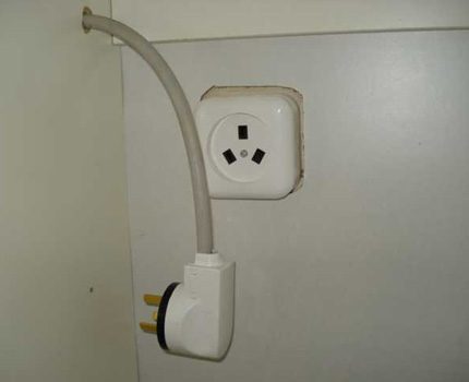 Tomada separada para fogão elétrico