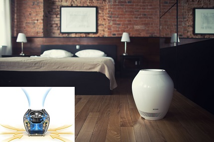 Humidificateur et purificateur avec logo Bork Bork A802