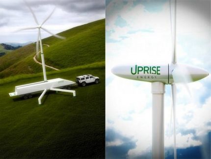 Eolienne mobile Uprise