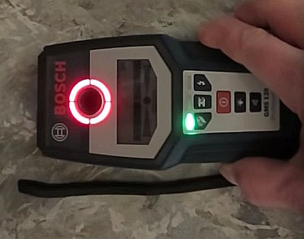 Indicação luminosa e gráfica