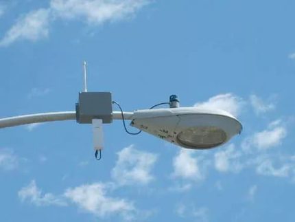 Montage sur une lanterne