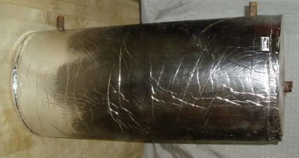 Isolation indirecte de la chaudière