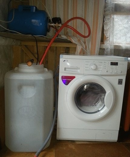 Station de pompage dans le pays