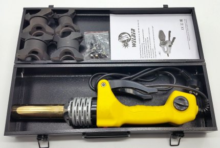 Fer à souder avec chauffage cylindrique