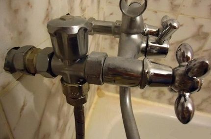 Connexion mélangeur