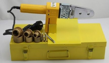 Ensemble complet de fer pour le soudage de tuyaux en plastique Options de fer à souder