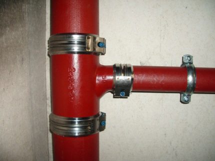 Additional fixation of fasteners Additional fixation of fasteners