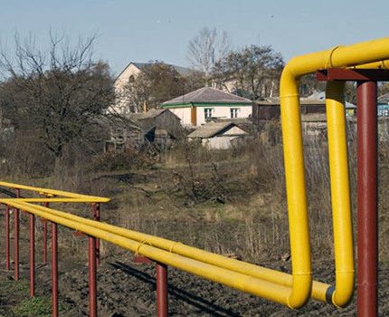 For the pipes of the air gas network will require additional care Air or land gas pipeline