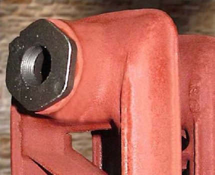 Ailettes de radiateur en fonte