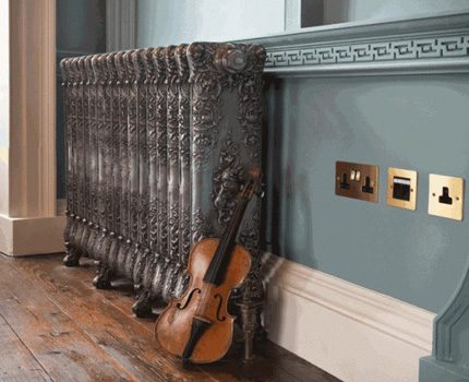 Les batteries en fonte chauffent longtemps