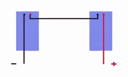 Fonction de connectivité dans le circuit série