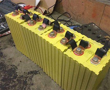 Pack batterie pour la collecte de l'énergie solaire Batterie fonctionnante