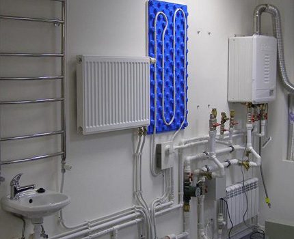 Çift devreli kalorifer kazanı