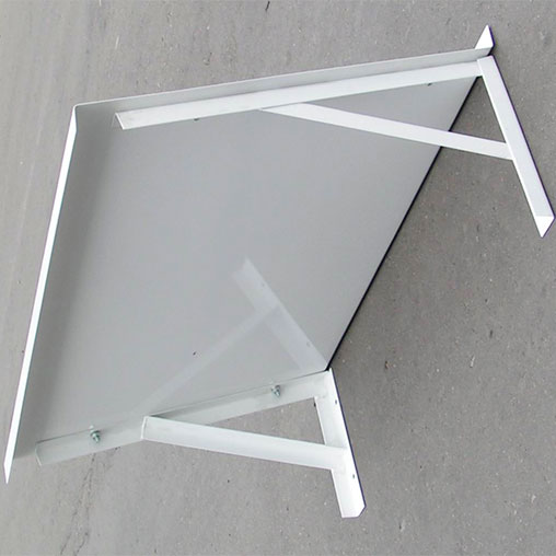 Mieux vaut choisir un métal pour la visière Visière pour climatiseur