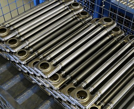 Sections de batterie tubulaire