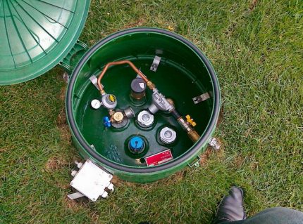 Válvulas para controlar o suprimento de gás de um tanque de gás Acessórios