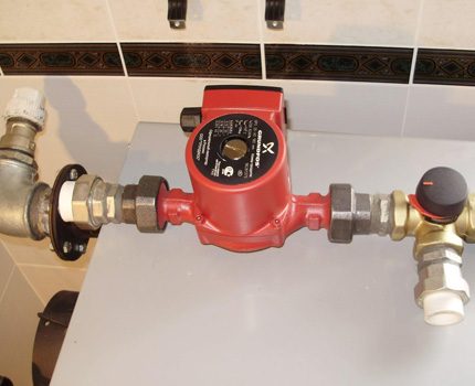 Dimensions hors tout compactes de la pompe