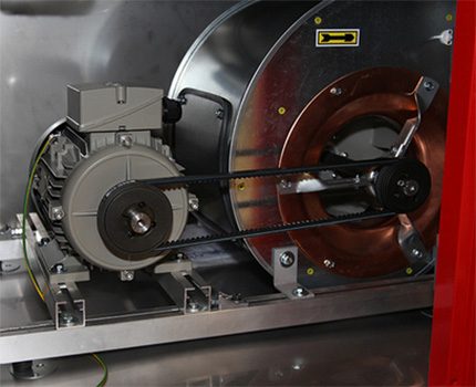 Recuperador rotativo para a construção de sistemas de ventilação de armazéns Recuperador de calor rotativo