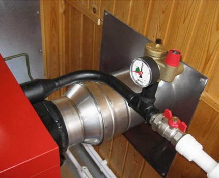 Caractéristiques de l'installation des communications thermiques