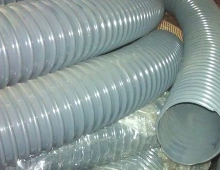 Corrugated PVC pipe for the construction of suction suction system PVC hoses for suction suction