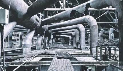 The correct arrangement of the channels of the suction system Suction system damage