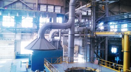 Installation of the suction of the suction unit Shelter system suction