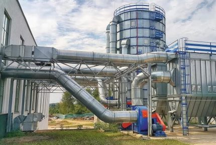 Design for a device for industrial suction Design of suction systems