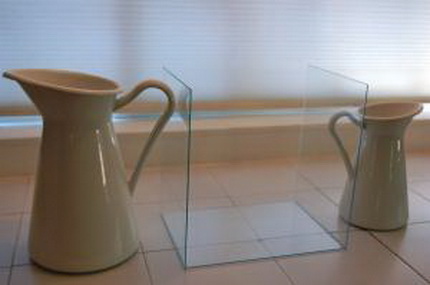 Collage de la cheminée