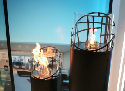 Lareira opção de decoração Lareira opção de decoração