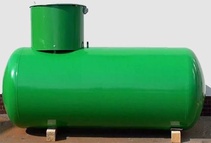 Household gas holder