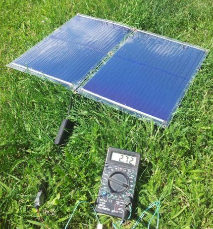 Panneau solaire flexible