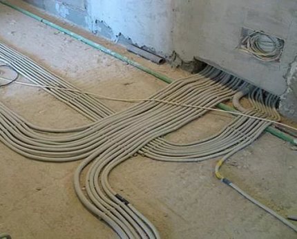 Commodité du câblage électrique