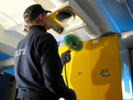 Flexible Wellenreinigung