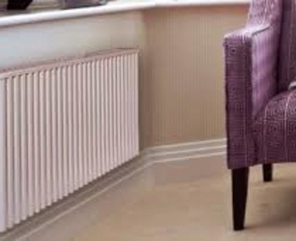 Convecteur à l'intérieur
