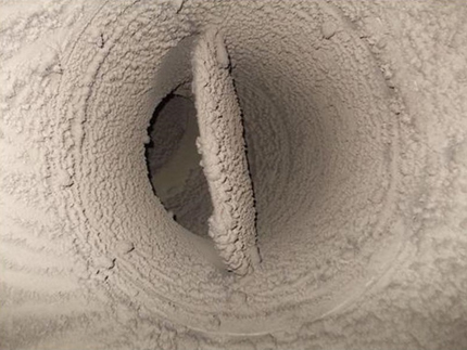Les conduits de ventilation à faire soi-même peuvent être nettoyés Contamination des conduits d'air