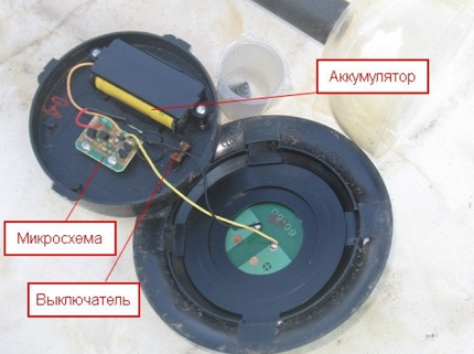 L'appareil d'une lampe solaire