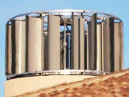 Générateur à rotor à palettes multiples avec système de guidage