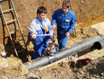 Depois de concluir a inserção, verificamos o aperto das juntas