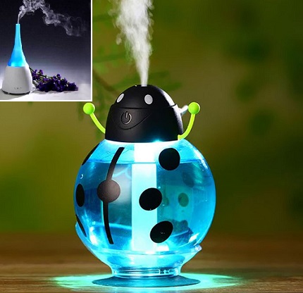 Humidificateur à ultrasons avec rétroéclairage intégré Rétroéclairage intégré